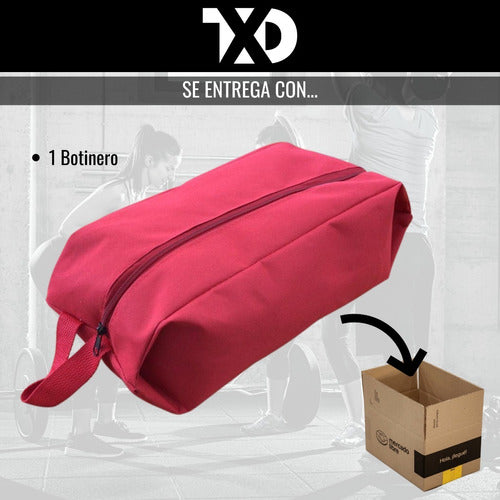 TXD Bolso Botinero Botines Futbol Simple Amplio Resistente 4