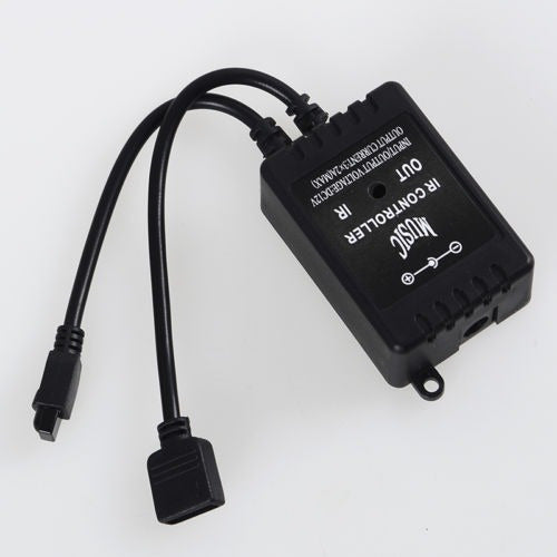 20key Dc 12v - 24v Sonido Sensor Música Controlador Para Luc 2