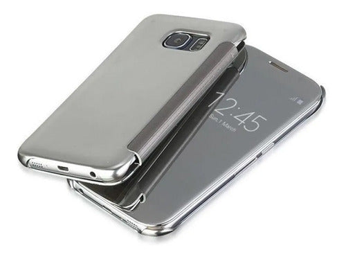 Luxury Mirrored Flip Cover Case for Samsung A9 2016 3