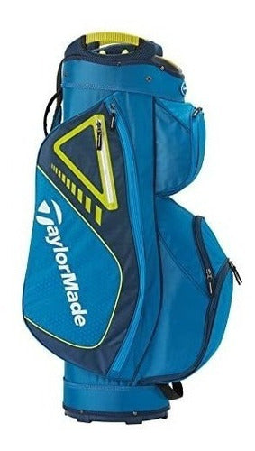 Bolso De Golf Taylormade Select St Cart Bag Azul/marino/lima 3