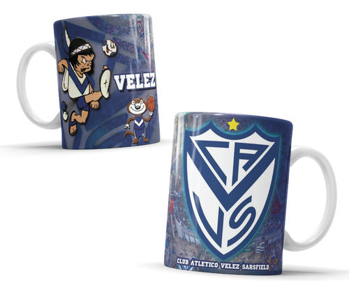 Premium Ceramic Velez Sarsfield Mug with Gift Box 1