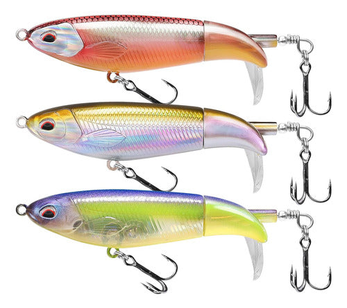 Truscend Freshwater or Saltwater Topwater Fishing Lures 0