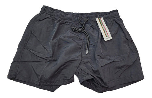 Men's Solid Quick Dry Imported Swim Shorts 18