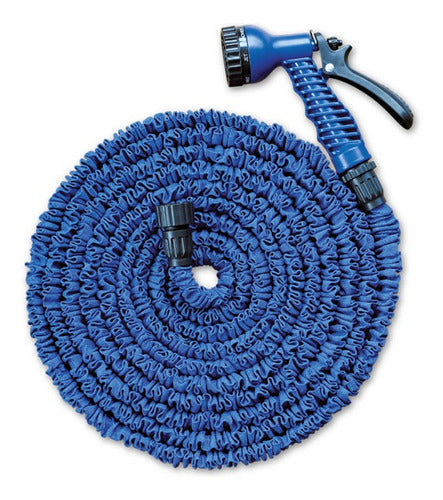 Lumax Expanding Hose Up to 30 Meters 100ft with Multi-Spray Nozzle 1