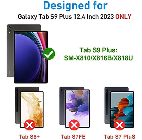 Supfives Galaxy Tab S9 Plus 12.4-Inch Protective Case 1