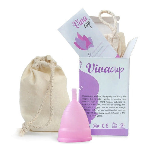 Vivacup Menstrual Cup + Pouch + Sterilizing Cup 29