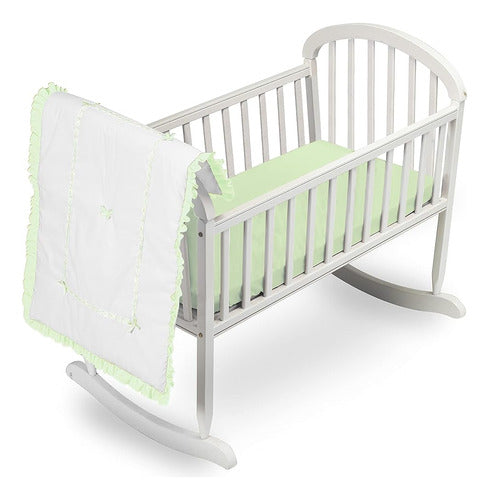 Baby Doll Bedding Unique Crib Bedding Set, Mint (1230cr) 0