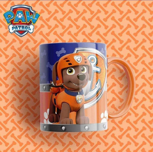 Imprimi Kits Plantillas Paw Patrol Patrulla Canina Sublimar Tazas #T118 7