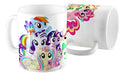 Wabro My Little Pony Garden Backpack + Plastic Mug School Combo 3