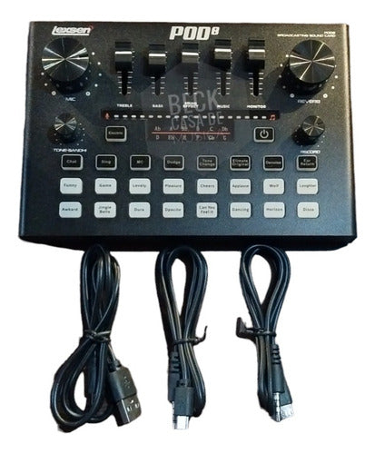 Lexsen Mixer Pod8 Interface for Podcast 1