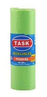 Task Green Trash Bag 45 X 60 X 20 Units 1