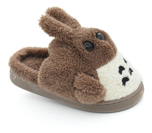 Nicolu Imported Plush Slippers for Kids - Rabbit Design 0