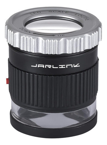 Jarlink 30X Jewelers Loupe with Adjustable Focal Length and 3 LED Lights 0