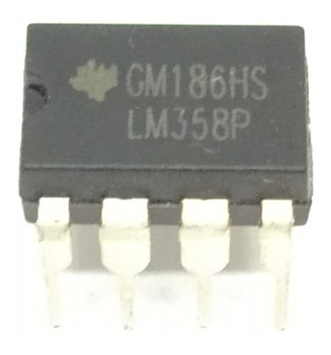 Pack X 5 Circuito Integrado Lm358 Lm358n Lm358p Dip8 2