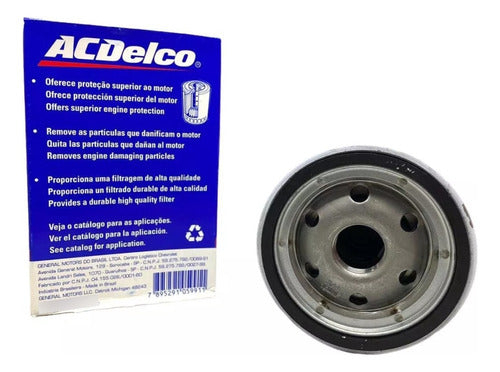 ACDelco Oil Filter for VW Gol, Golf, Polo, Bora, Saveiro, and Senda 1