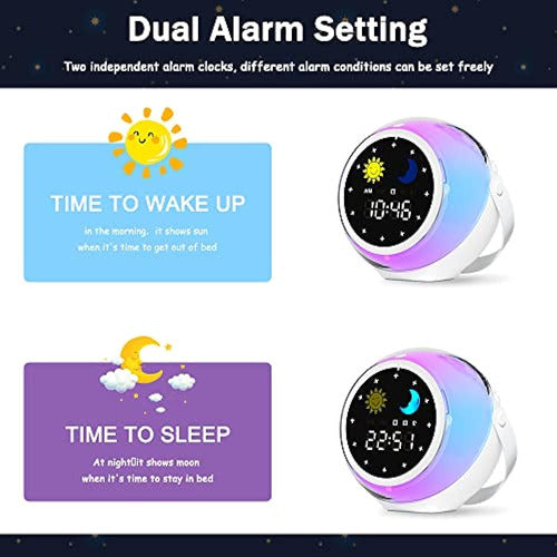 Reloj Despertador Para Niños, Reloj Despertador Para Niños E 3