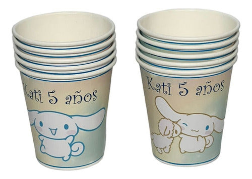 Personalized Polypaper Cups x 28 All Themes 6