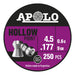 Apolo Hollow Point 4.5 X1250 Hunting Pellets - Apolo Shop 0