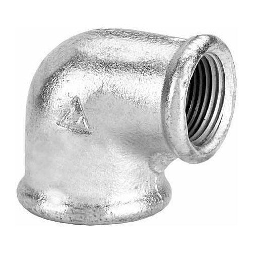 D.E.M.A. Galvanized 90° Reduction Elbow from 1 to 3/4 0