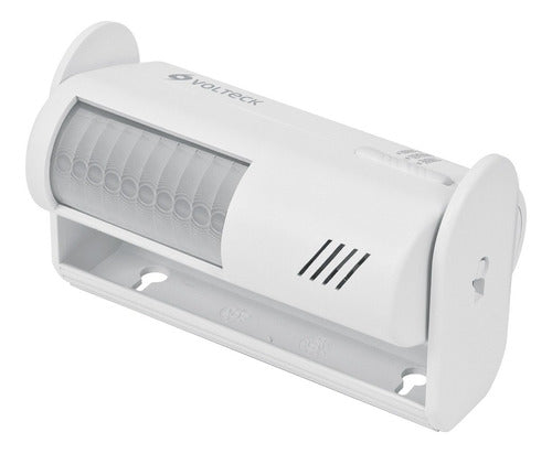 Sensor Movimiento C/alarma, Timbre, 60° 8mts Volteck Semo-al 0