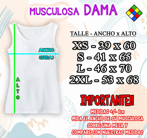 Cubikremeras Musculosa Frase Sueña En Grande Dale Un Giro 1