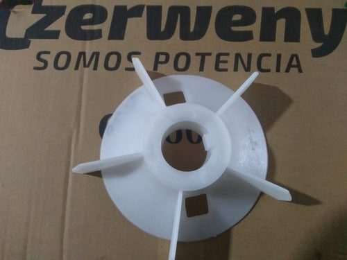 Czerweny 380V 38mm Shaft Fan 180mm Blade 132 Housing 2 Poles 1