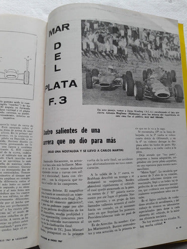 Revista Velocidad N° 196 Enero 1967 Salon Turin Oldsmobile 4