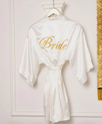 Satin Bride Robe. Wedding or My XV 1