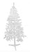 Navidad German Style White Christmas Tree 150 Cms 0