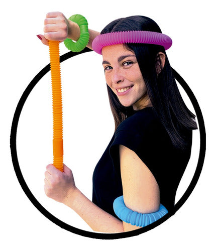 X-Tend Stretchable Tubes X 3 Fidget Anti-Stress Educational Toy 2