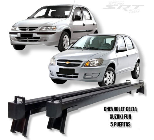Roof Rack for Suzuki Fun and Chevrolet Celta 5-Door - Metalivia P 662 1