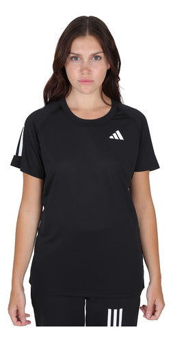 adidas Women's Club Tennis Shirt in Black | Dexter 0