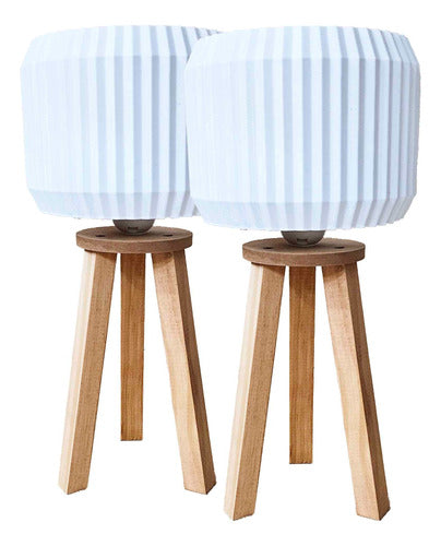 Genialoso Lamp Stand + Tripod Table Lamps 2