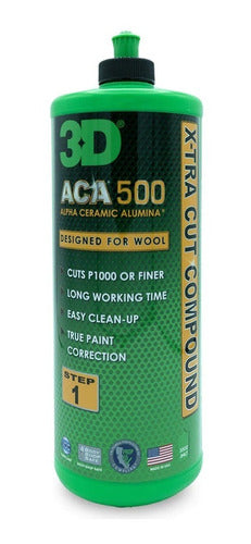 3D ACA 500 X-Tra Cut Compound High Cut Type Cut Max H9 0