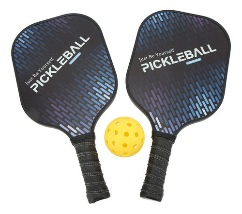 Conjunto De Pás E Bolas Pickleball | Leijiaer Equipments Car 0