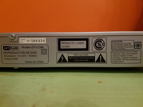 Reproductor De Dvd Hitplus Dv-c388 6