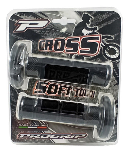 Puños Progrip Modelo Rubber Sh 35 Black - Made In Italia 2