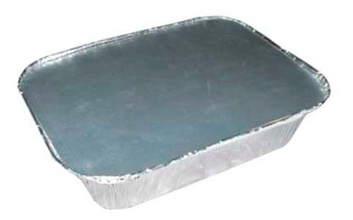 Alpac F100 Aluminum Tray with Lid x 50 0