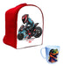 Generic Red Garden Backpack with Bike and Cup #a 62 0