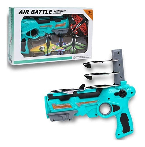 Air Battle Launch Toy Plane Shooter + 3 Muymo® Planes 0