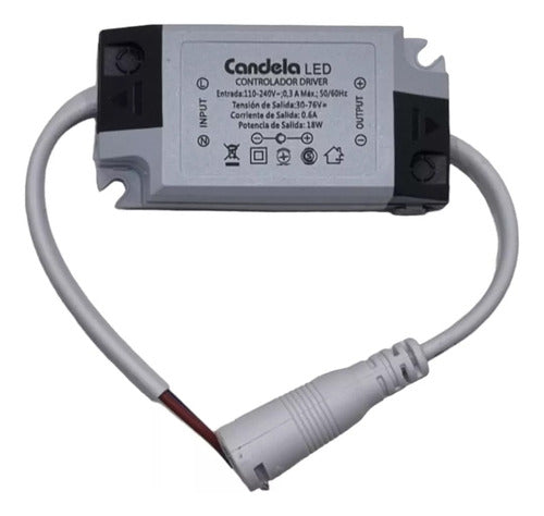 Candela Driver Controlador Para Panel Led 18w Plafon 7273 1