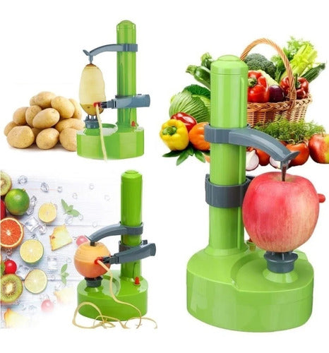 Pelador Para Frutas Y Verduras  Automatico De Rotación 0