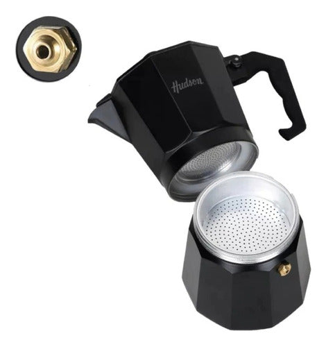 Hudson Combo Italian Coffee Maker + 1/4 Decaffeinated Cabrales Coffee 3