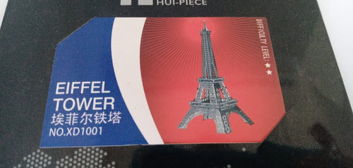 Puzzle Maqueta 3d En Metal Sin Pegamento Torre Eiffel 1