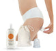 Cupping Silicone Orange Peel Kit + Circulatory Drain Massage Oil 0