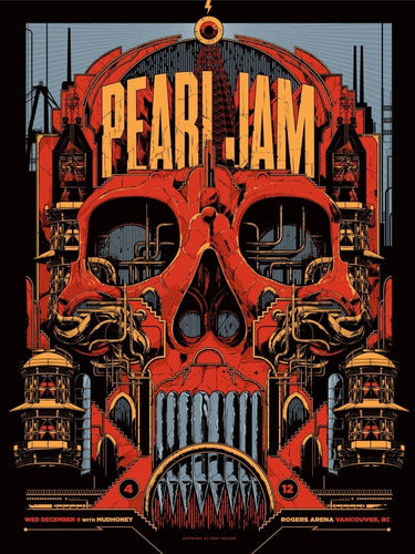 #47 Pearl Jam Posters 30x40 Shipping Nationwide 2