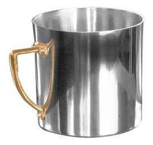 El Siglo Jarro Hervidor Jarrito Aluminio 10cms 750ml Asas Bronce 0