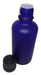 Impofra Blue Frosted Glass Bottle 50ml with Dropper - Pack of 10 0