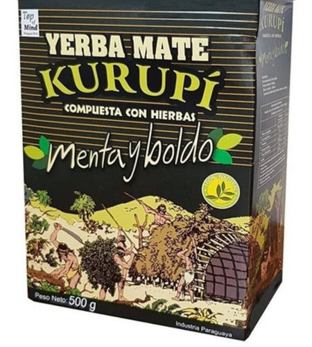 Kurupí Yerba Mate with Mint and Boldo - 500g 0