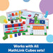 Learning Resources Mathlink Cubes - Preschool Math Activity Set 3